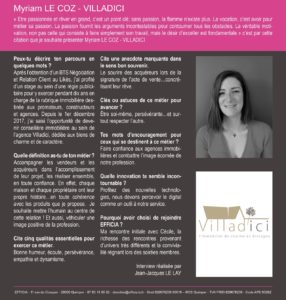 Myriam LE COZ - VILLADICI
