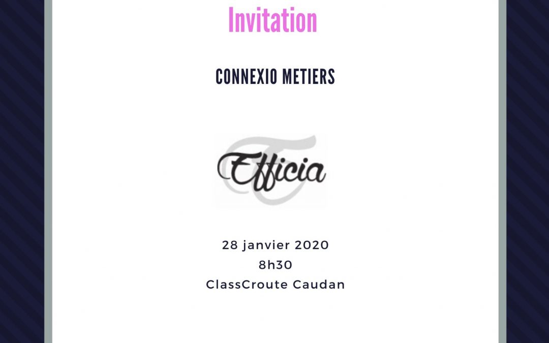 Connexio Métiers 28/01/2020