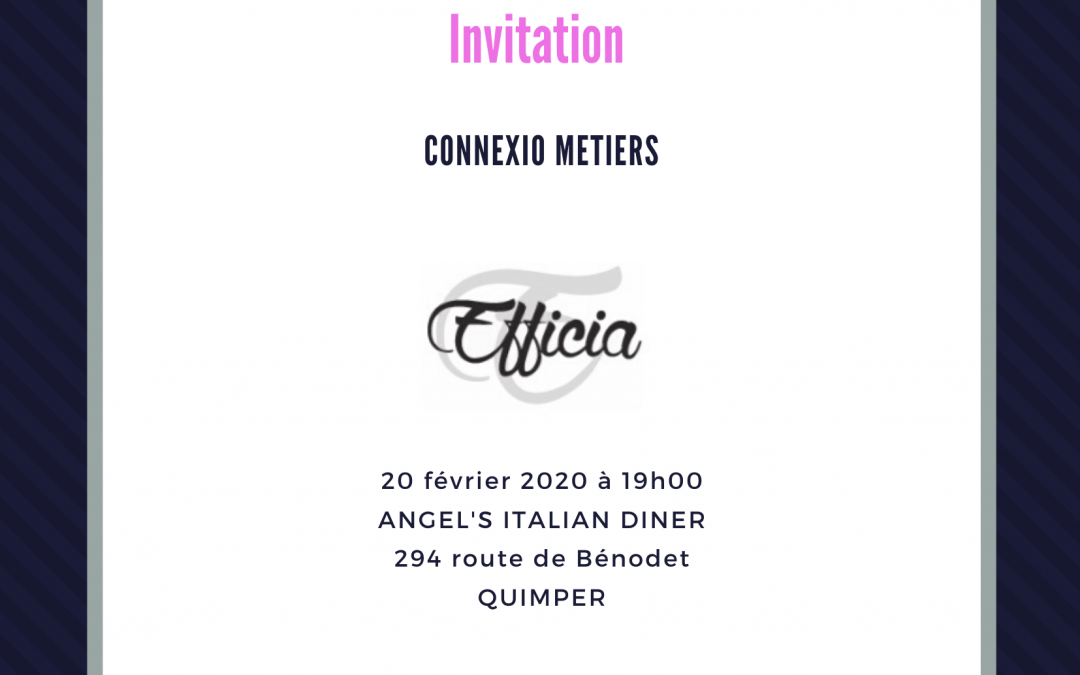 Connexio Métiers 20/02/2020