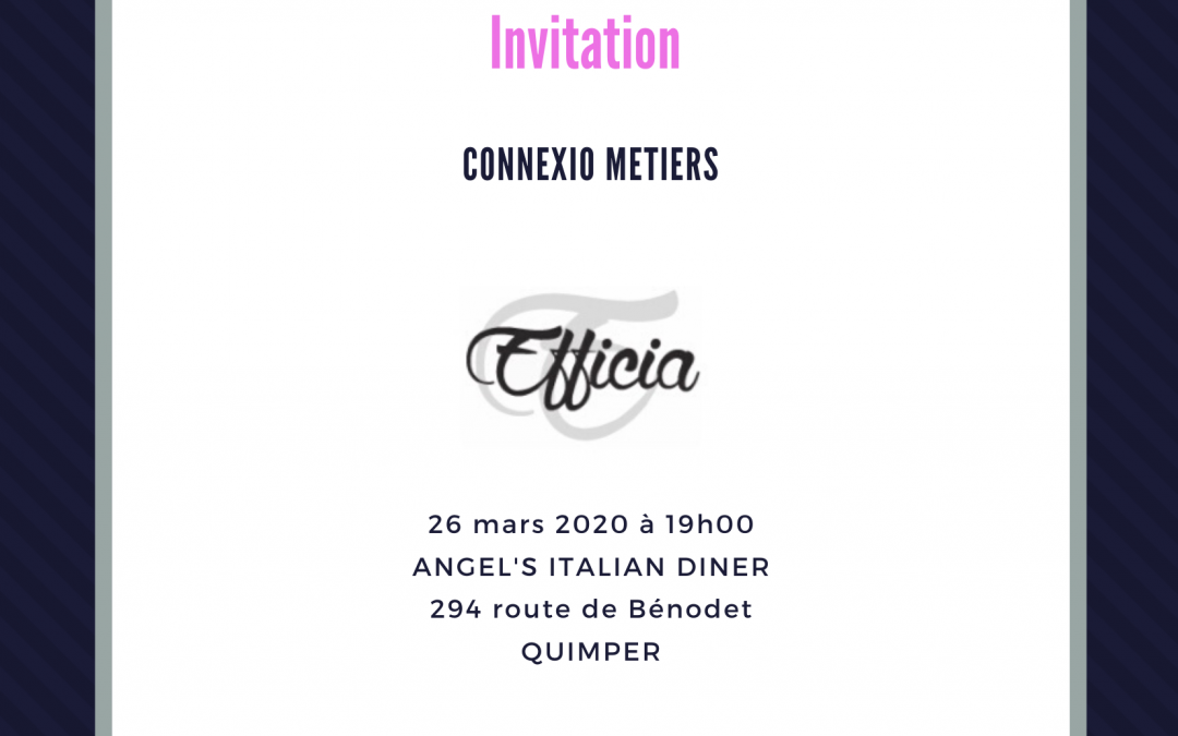 Connexio Métiers 26/03/2020