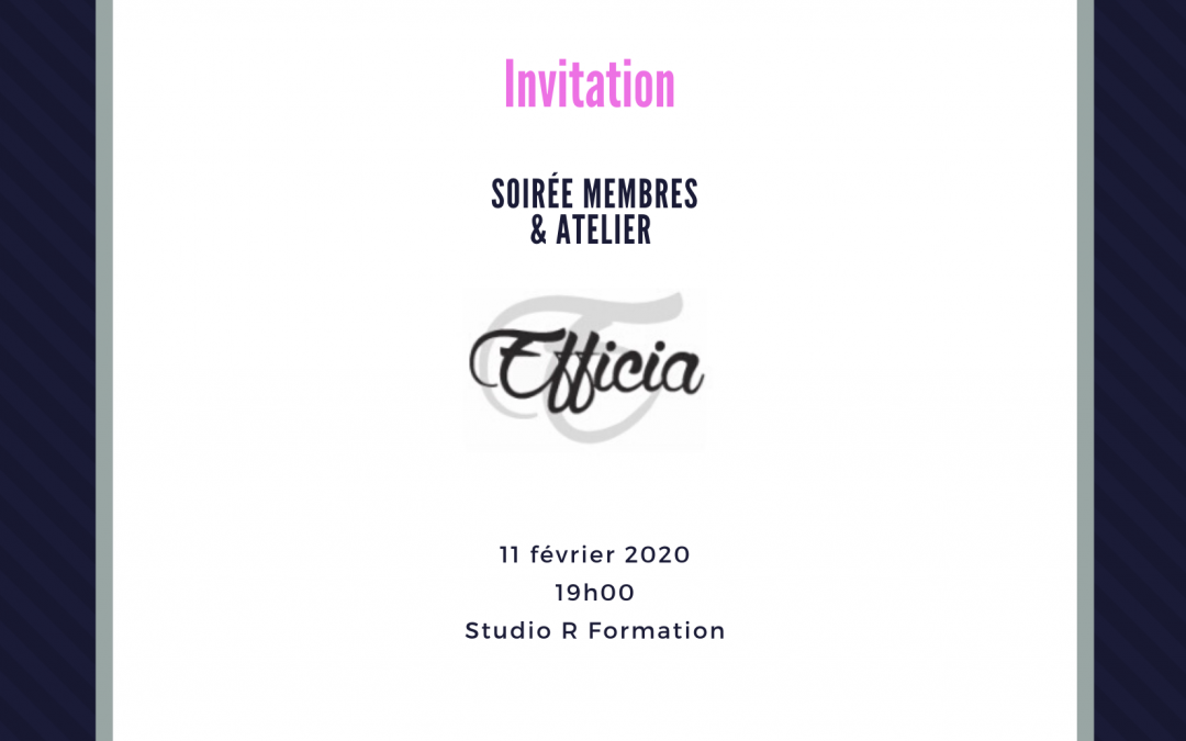 Soirée membres 11/02/2020