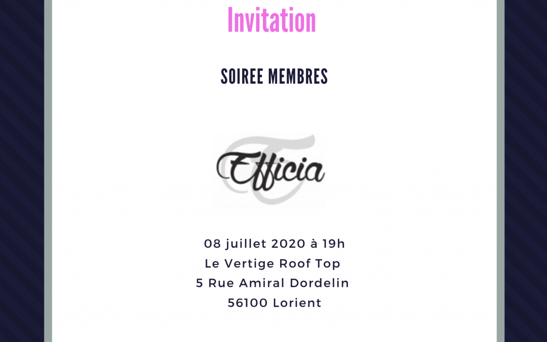 Soirée membres 15/12/2020