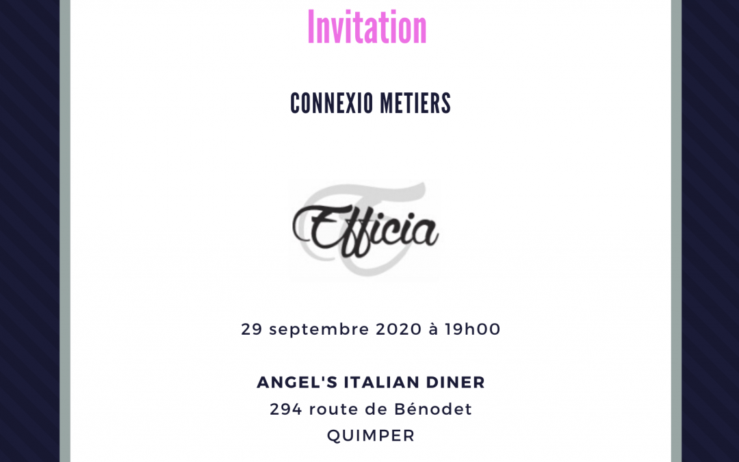 Connexio Métiers 29/09/2020